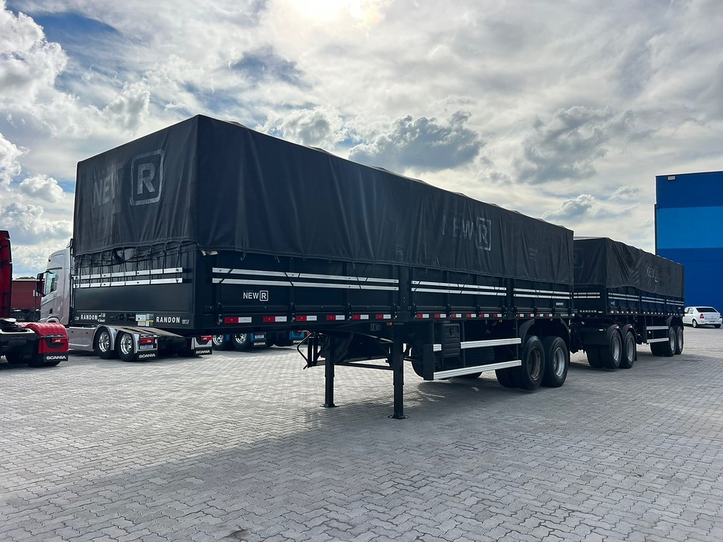 Carreta BITREM 9 EIXOS GRANELEIRO Randon ANO 2023 6 Eixos de Rodolima Caminhoes no Paraná