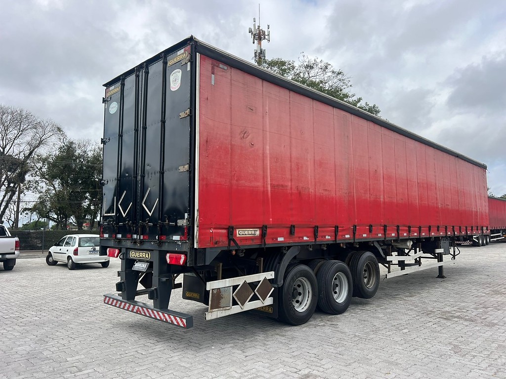 Carreta SEMI-REBOQUE BAU SIDER Guerra ANO 2014 3 Eixos de Rodolima Caminhoes no Paraná