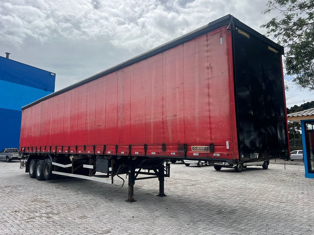 Carreta SEMI-REBOQUE BAU SIDER Guerra ANO 2014 3 Eixos de Rodolima Caminhoes no Paraná