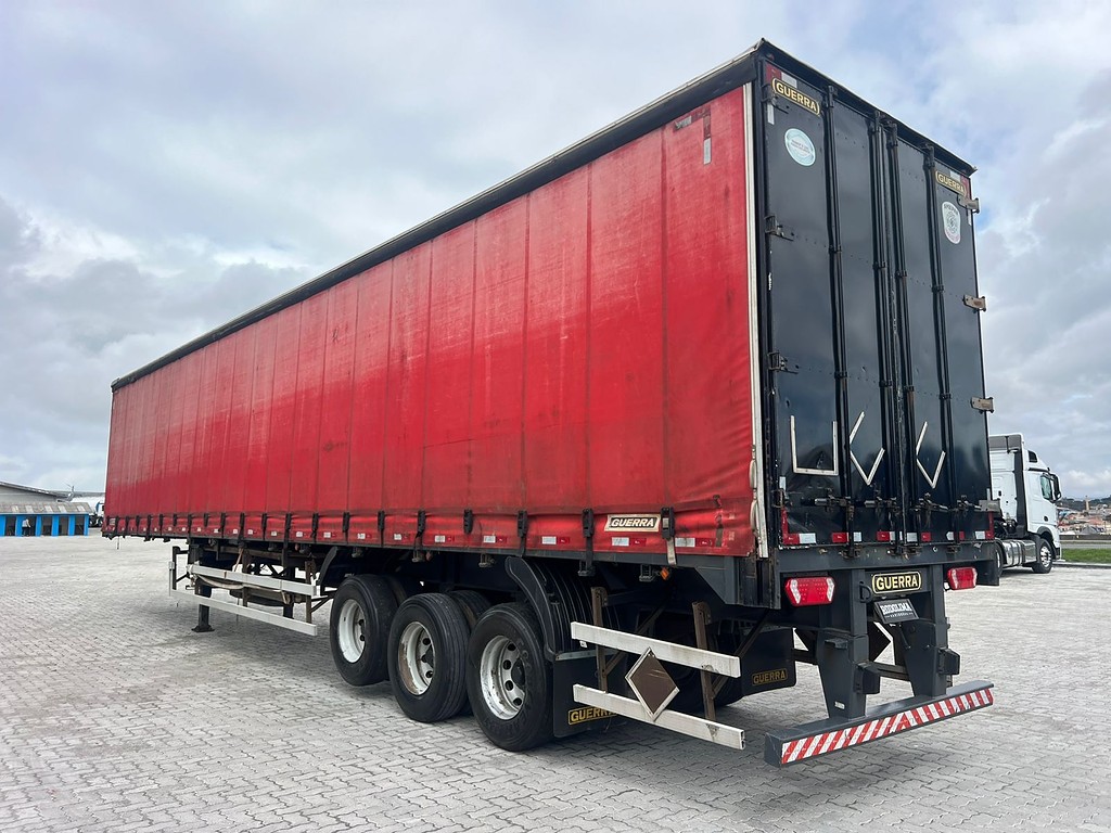 Carreta SEMI-REBOQUE BAU SIDER Guerra ANO 2014 3 Eixos de Rodolima Caminhoes no Paraná