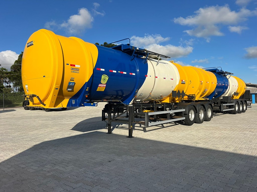 Carreta BITREM 9 EIXOS TANQUE AÇO Randon ANO 2020 9 Eixos de Rodolima Caminhoes no Paraná