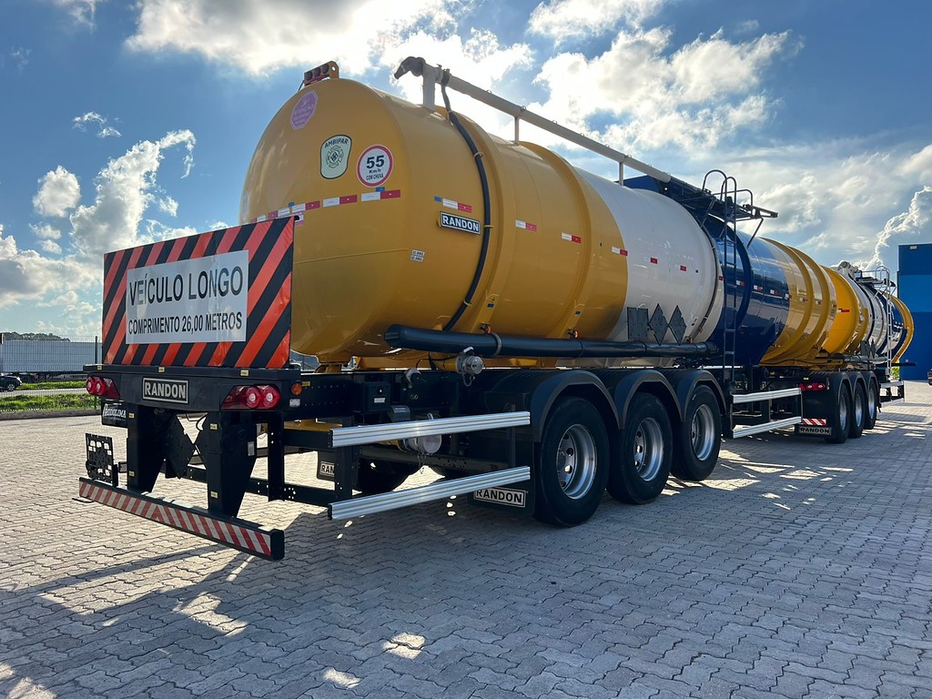 Carreta BITREM 9 EIXOS TANQUE AÇO Randon ANO 2020 9 Eixos de Rodolima Caminhoes no Paraná