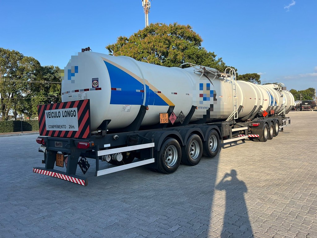 Carreta BITREM 9 EIXOS TANQUE AÇO Gotti ANO 2019 9 Eixos de Rodolima Caminhoes no Paraná