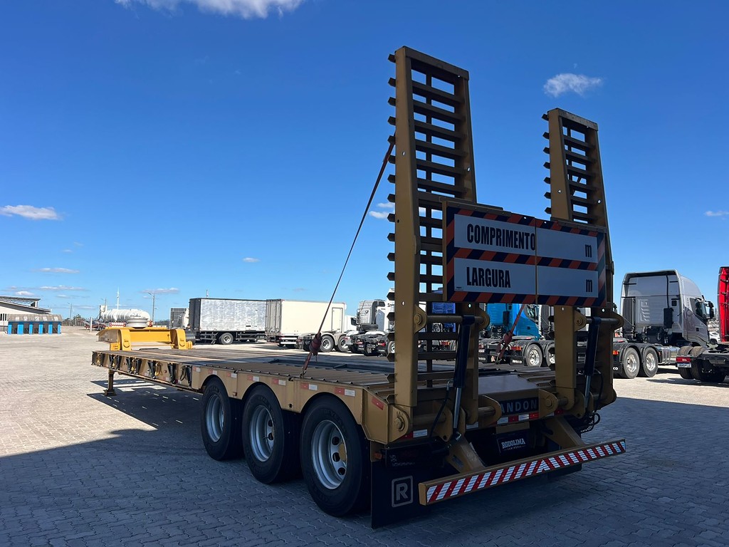Carreta SEMI-REBOQUE PRANCHA Randon ANO 2025 3 Eixos de Rodolima Caminhoes no Paraná