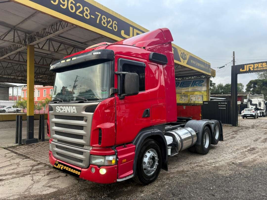 Caminhão SCANIA 380 Cavalo Mecânico ANO 2008 de Jr Pesados no Paraná