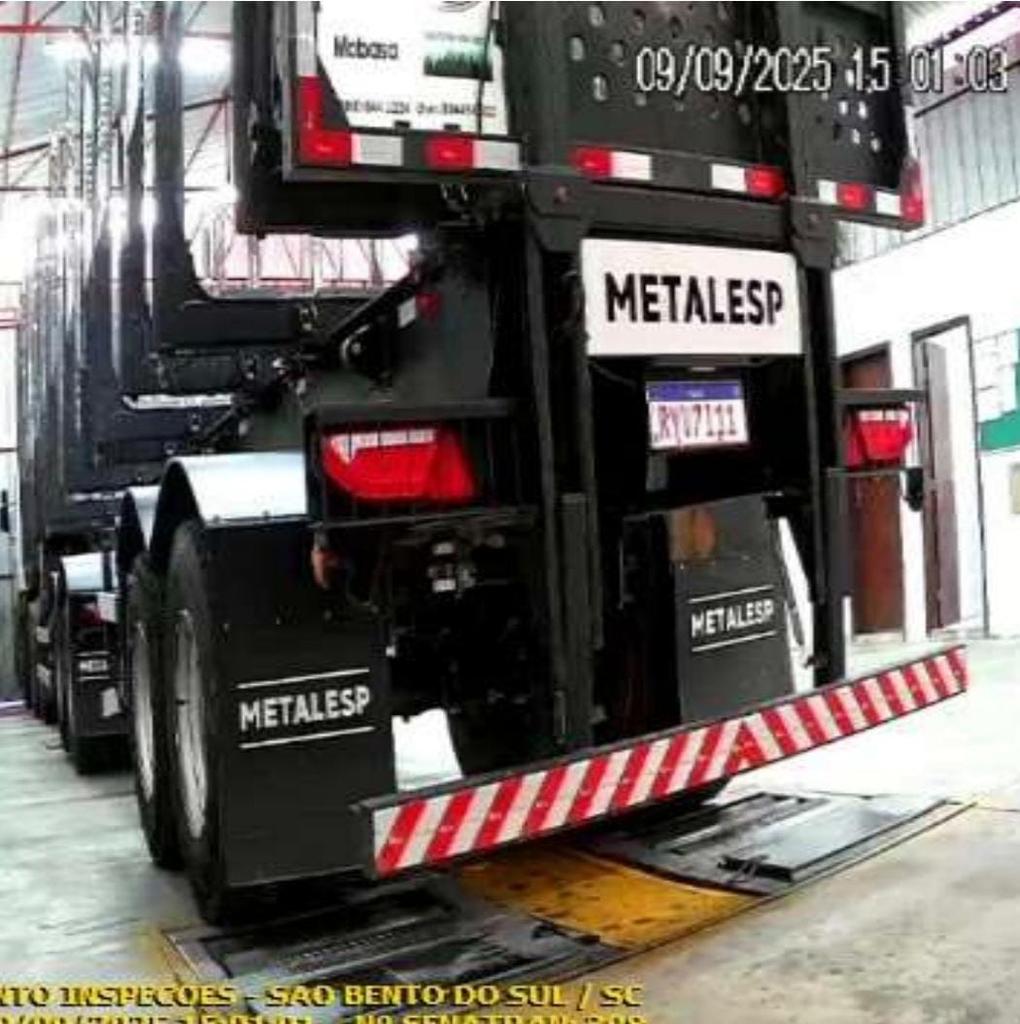 Carreta BITREM FLORESTAL Metalesp ANO 2023 7 eixos de Saliba Transportadora na Santa Catarina