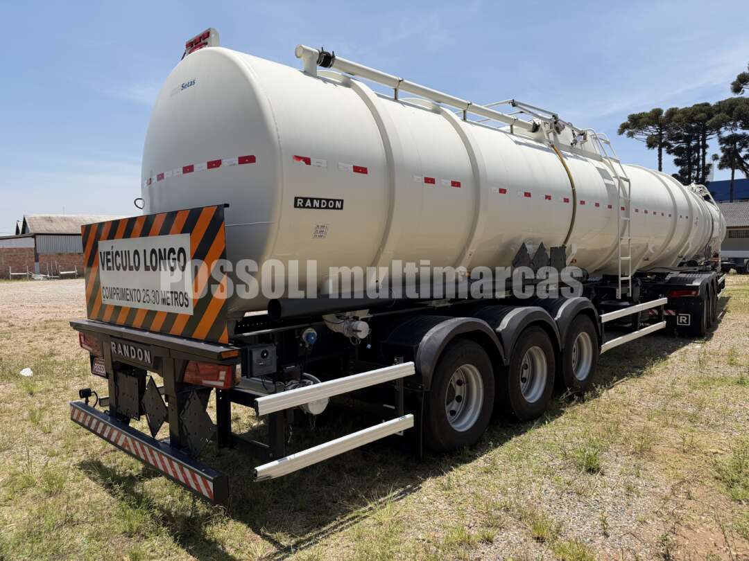 Carreta BITREM 9 EIXOS TANQUE AÇO Randon ANO 2024 9 Eixos de Possoli Multimarcas no Paraná