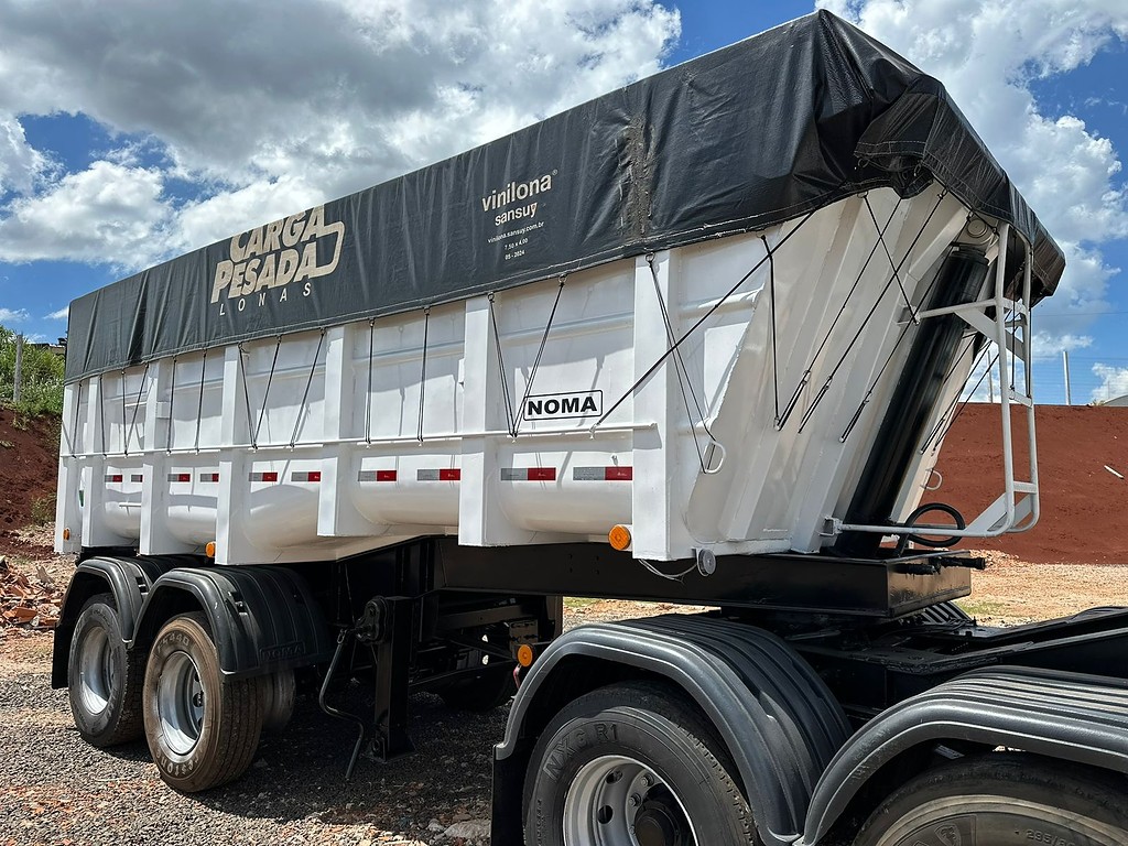 Carreta BITREM CACAMBA Noma ANO 2011 4 Eixos de Puchalski Implementos no Paraná