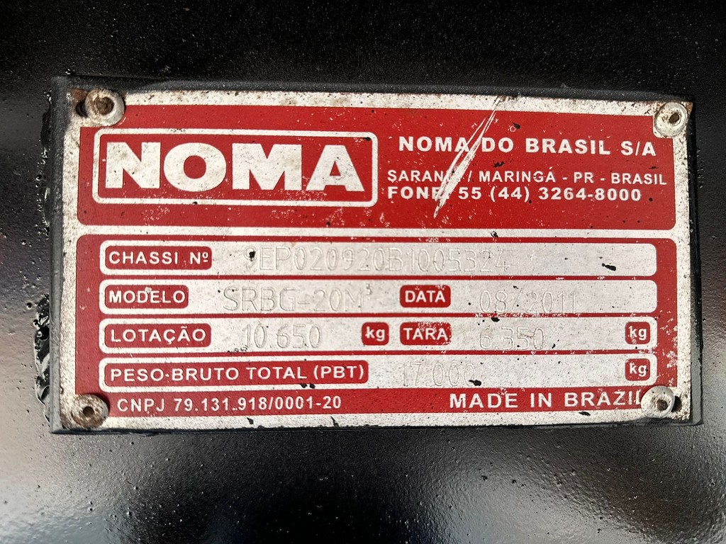 Carreta BITREM CACAMBA Noma ANO 2011 4 Eixos de Puchalski Implementos no Paraná