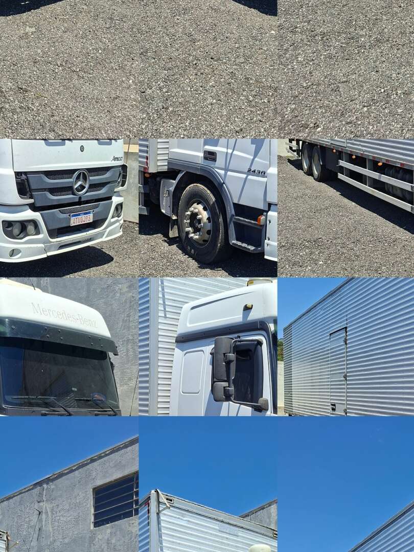 Caminhão MERCEDES BENZ MB 2430 Baú Furgão ANO 2014 de LG Caminhões no Paraná
