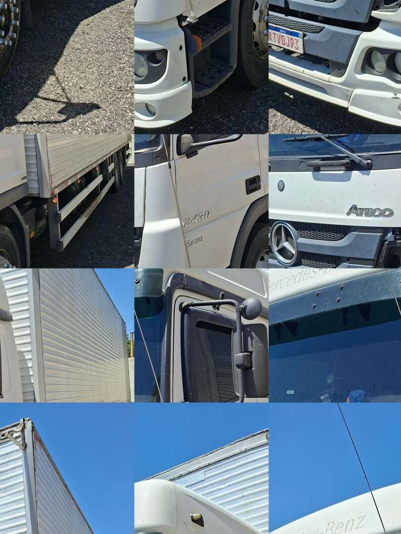 Caminhão MERCEDES BENZ MB 2430 Baú Furgão ANO 2014 de LG Caminhões no Paraná