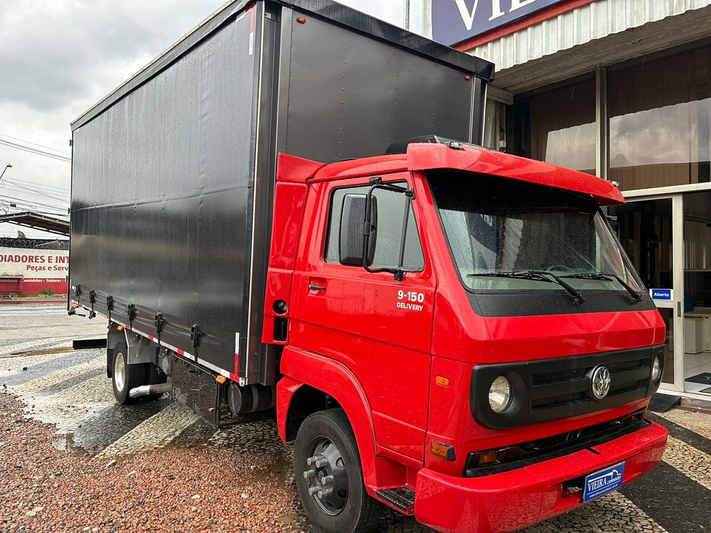 Caminhão VOLKSWAGEN VW 9150 Baú Sider ANO 2011 de Vieira Caminhões no Paraná