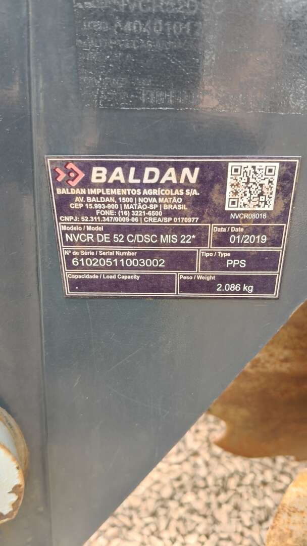 IMPLEMENTOS AGRICOLAS GRADE NIVELADORA NIVELADORA 52 DISCOS ANO 2019 de Auto Máquinas Palotina no Paraná