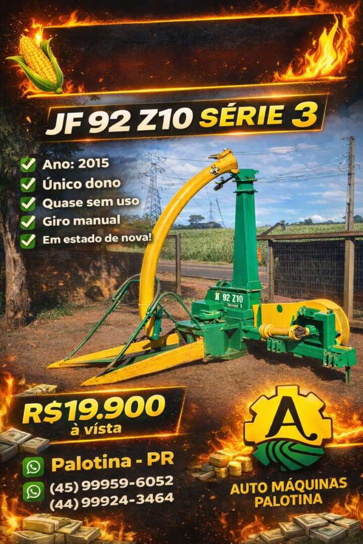 IMPLEMENTOS AGRICOLAS ENSILADEIRA ENSILADEIRA 1 LINHA ANO 2015 de Auto Máquinas Palotina no Paraná