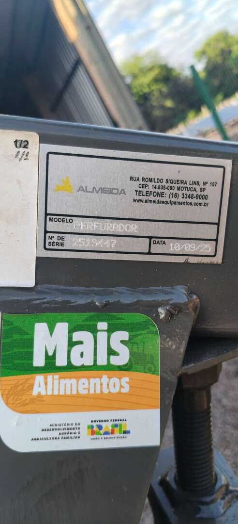 IMPLEMENTOS AGRICOLAS PERFURADOR SOLO PERFURADOR SOLO ANO 2025 de Auto Máquinas Palotina no Paraná