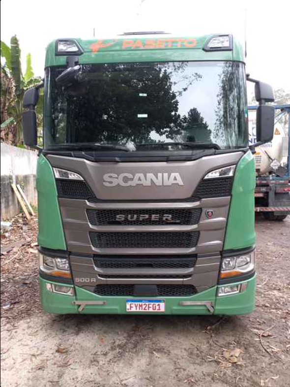 Caminhão SCANIA 500 Cavalo Mecânico ANO 2024 de Pasetto Transporte na Santa Catarina