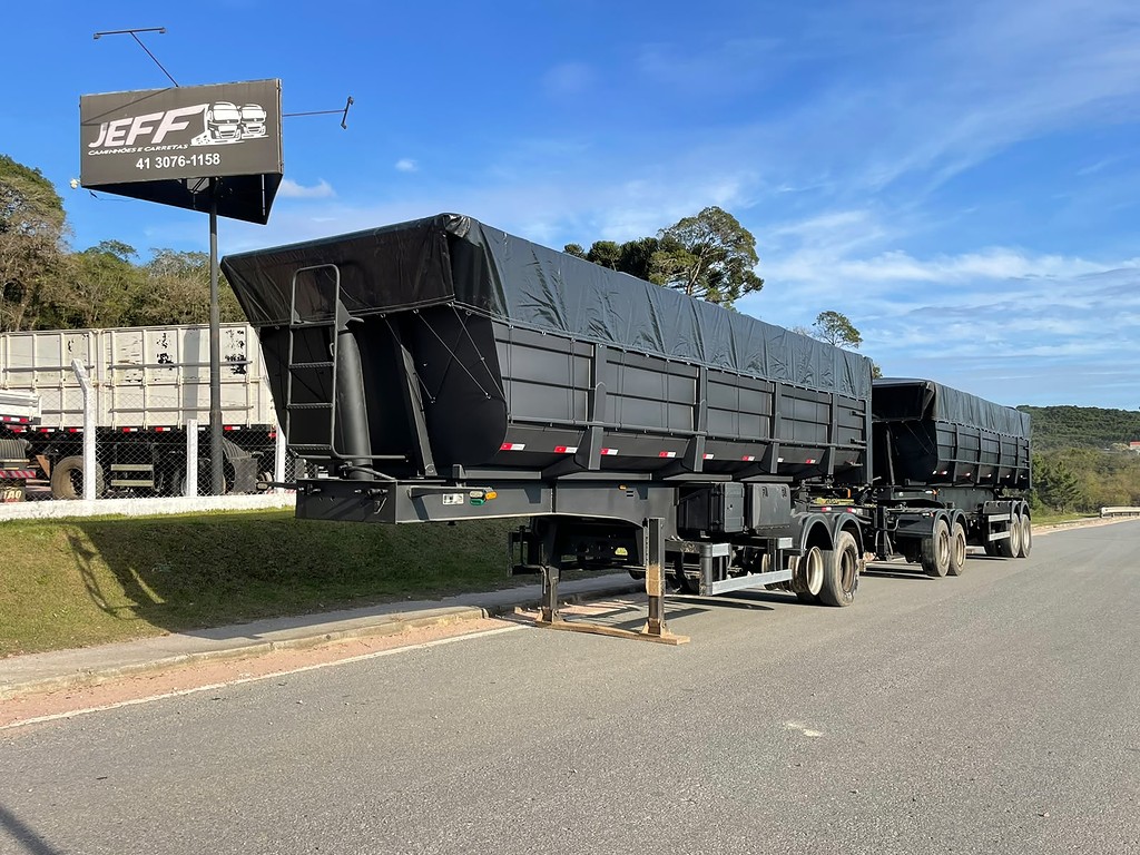 Carreta RODOTREM BASCULANTE Facchini ANO 2022 9 Eixos de Jeff Caminhões e Carretas no Paraná