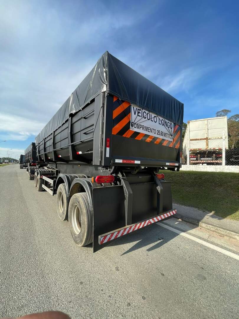 Carreta RODOTREM BASCULANTE Facchini ANO 2022 9 Eixos de Jeff Caminhões e Carretas no Paraná