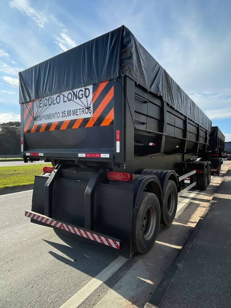 Carreta RODOTREM BASCULANTE Facchini ANO 2022 9 Eixos de Jeff Caminhões e Carretas no Paraná