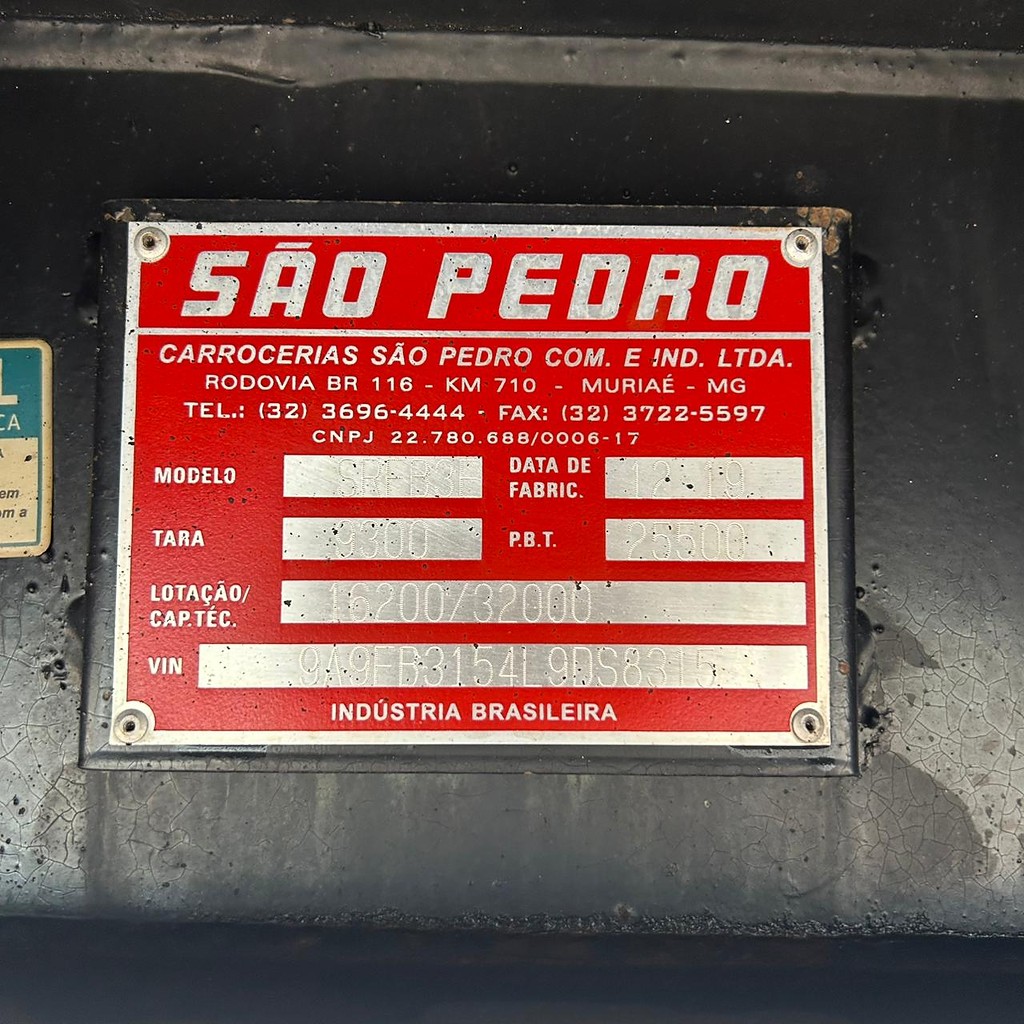 Carreta SEMI-REBOQUE BAU SIDER São Pedro ANO 2020 3 Eixos de Patio 201 Caminhoes e Carretas no Paraná