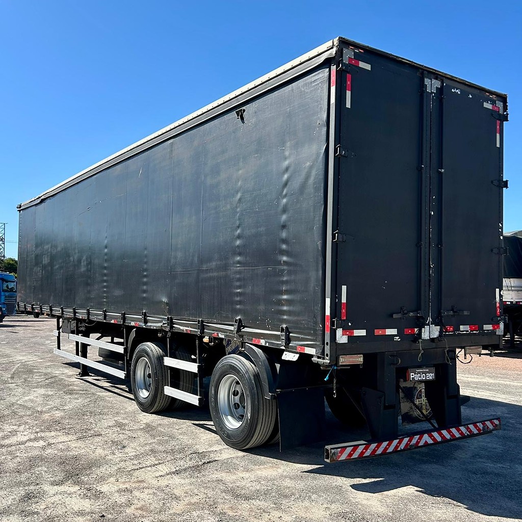 Carreta SEMI-REBOQUE BAU SIDER Schiffer ANO 2016 1+1 Vanderleia de Patio 201 Caminhoes e Carretas no Paraná