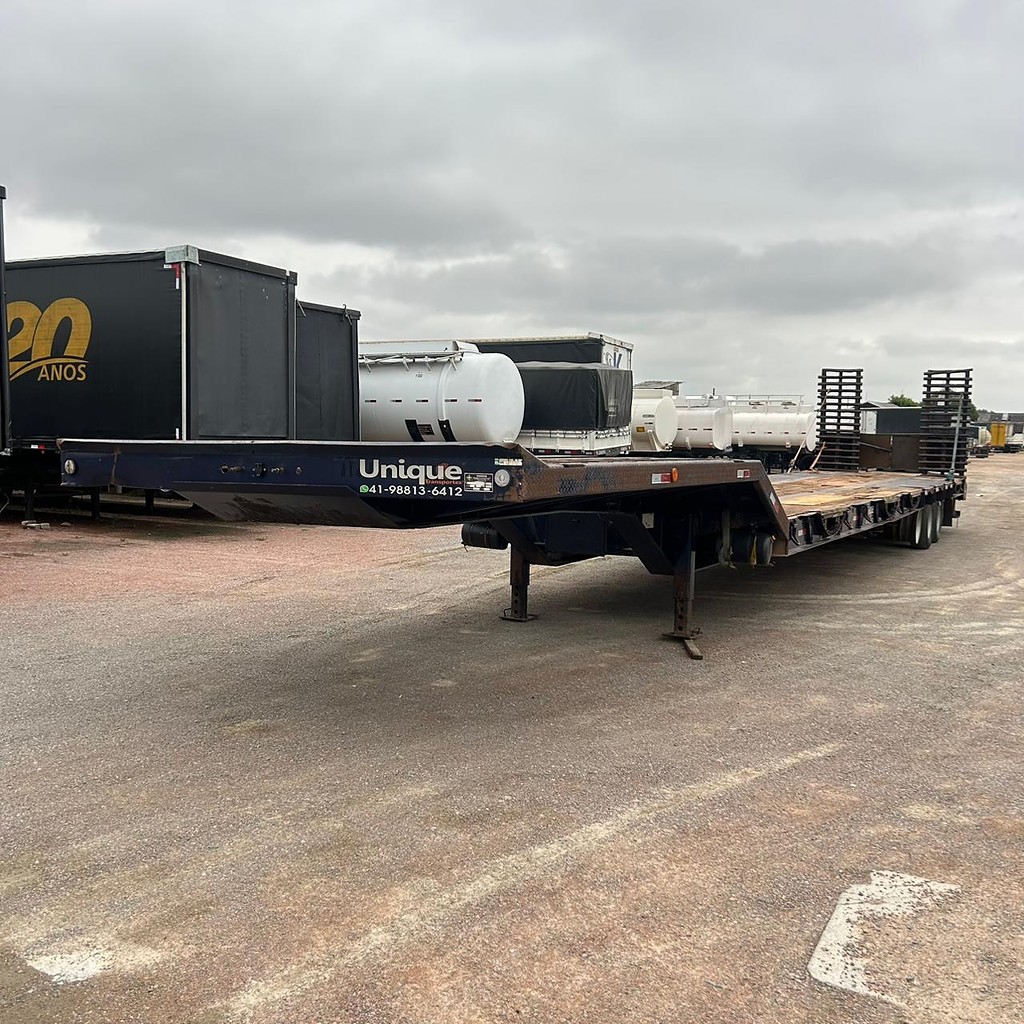 Carreta SEMI-REBOQUE PRANCHA Outros ANO 2011 3 Eixos de Patio 201 Caminhoes e Carretas no Paraná