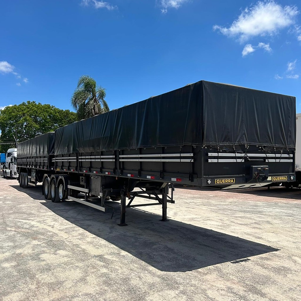 Carreta BITREM 9 EIXOS GRANELEIRO Guerra ANO 2016 9 Eixos de Patio 201 Caminhoes e Carretas no Paraná