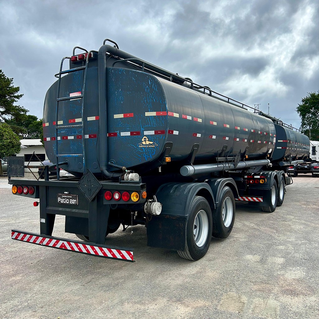 Carreta BITREM TANQUE AÇO Facchini ANO 2004 4 Eixos de Patio 201 Caminhoes e Carretas no Paraná
