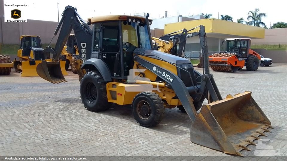 RETRO ESCAVADEIRA JOHN DEERE 310K ANO 2014 de Veneza Equipamentos no Paraná