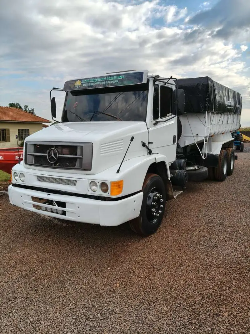 Caminhão MERCEDES BENZ MB 1620 Caçamba Basculante ANO 1997 de Auto Máquinas Palotina no Paraná